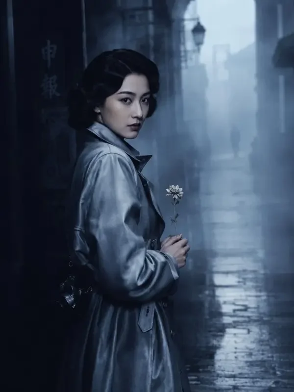雾隐花间短剧竖版海报